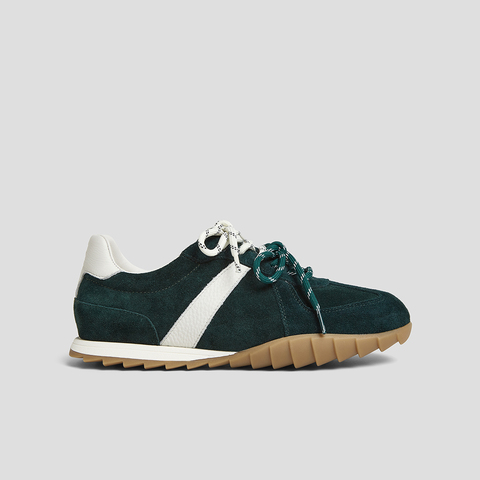 SKAP圣伽步女鞋2025秋季新款德训鞋百搭舒适双鞋带女款运动休闲鞋