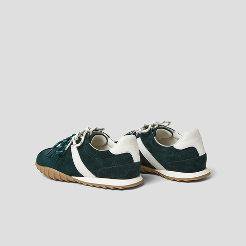 SKAP圣伽步女鞋2025秋季新款德训鞋百搭舒适双鞋带女款运动休闲鞋