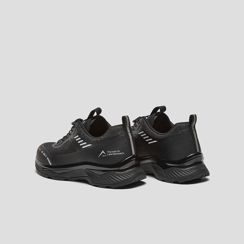 SKAP圣伽步女鞋2025春季新款户外抽绳厚底时尚圆头女款休闲运动鞋