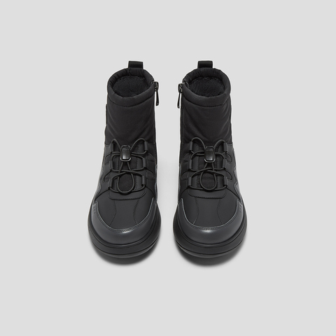 SKAP圣伽步女鞋2025冬季新款雪地靴保暖加厚高帮舒适女款休闲靴