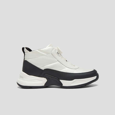 SKAP圣伽步女鞋2025冬季新款运动靴短筒保暖高帮轻质女款休闲靴