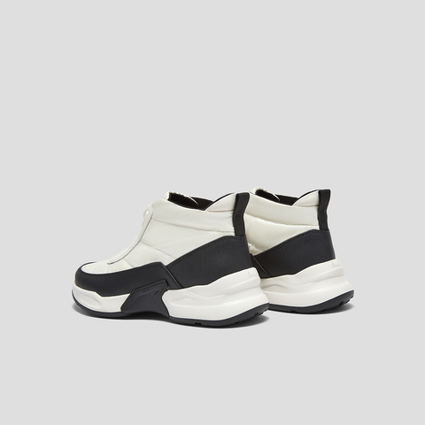 SKAP圣伽步女鞋2025冬季新款运动靴短筒保暖高帮轻质女款休闲靴