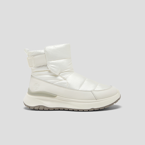 SKAP圣伽步女鞋2025冬季新款雪地靴轻质高帮保暖加绒女款休闲靴