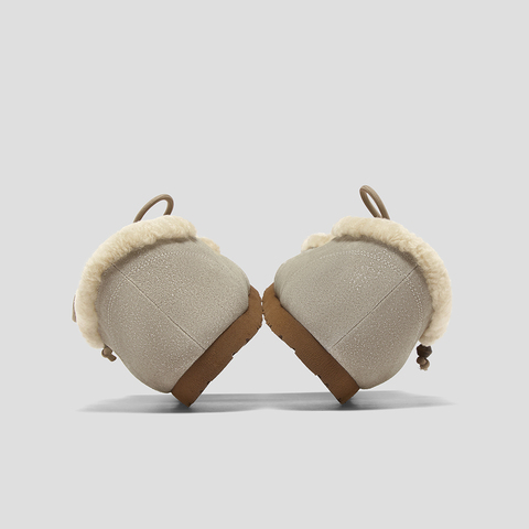 SKAP圣伽步女鞋2025秋季新款勃肯鞋舒适保暖毛毛鞋加绒女款休闲鞋