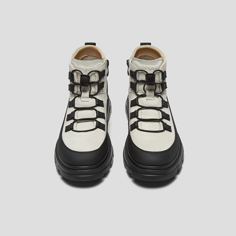 SKAP圣伽步男鞋2025冬季新款马丁靴复古休闲低靴轻便男款休闲靴