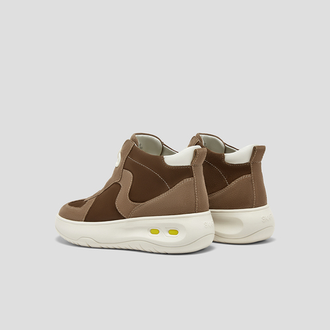 SKAP圣伽步女鞋2025冬季新款短靴增高户外便携复古旋钮女款休闲靴