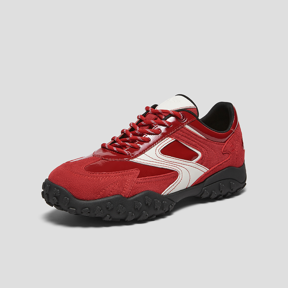 SKAP圣伽步女鞋2026春季新款休闲德训鞋薄底复古双鞋带女款运动鞋