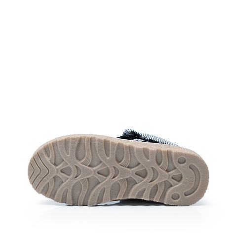 SNOOPY/史努比2013秋季深蓝反毛皮男小中童休闲鞋N89915