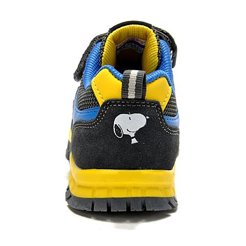 史努比春季新款男童优质反绒皮运动鞋 大童轻便户外休闲鞋SNQ5146