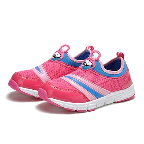 史努比正品夏季透气网布男女童运动休闲鞋 SNQ5154