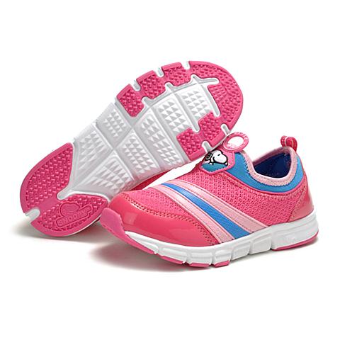 史努比正品夏季透气网布男女童运动休闲鞋 SNQ5154
