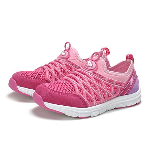 史努比正品2014夏季男女童优质透气网面轻便休闲运动鞋 SNQ5242