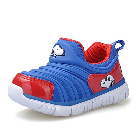 SNOOPY/史努比春季新款男女童毛毛虫运动鞋时尚韩版儿童休闲鞋S615701