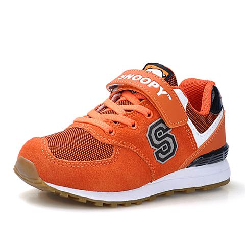 snoopy/史努比春新款网面透气男童运动鞋 韩版潮款休闲儿童鞋S615327+S615511