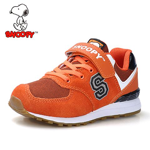 snoopy/史努比春新款网面透气男童运动鞋 韩版潮款休闲儿童鞋S615327+S615511