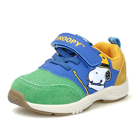 SNOOPY/史努比健康儿童机能鞋春季新款男童软底防滑学步鞋宝宝鞋S615105