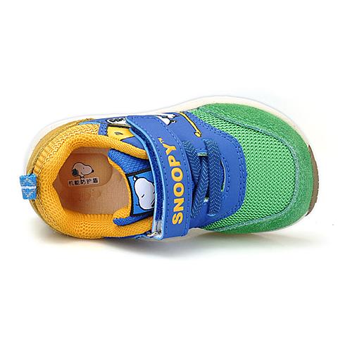SNOOPY/史努比健康儿童机能鞋春季新款男童软底防滑学步鞋宝宝鞋S615105