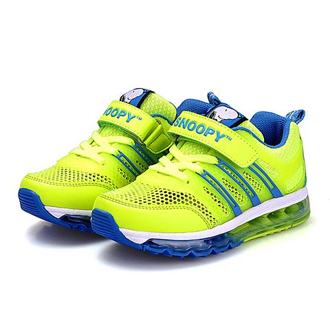 SNOOPY/史努比2015夏季新款男童运动鞋中大童透气网气垫鞋S715508