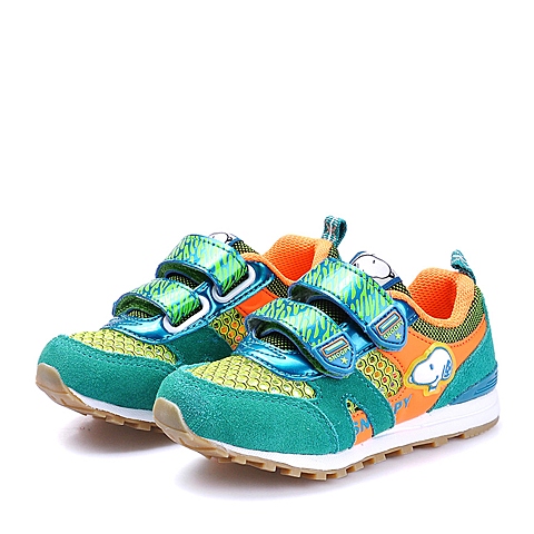 SNOOPY/史努比夏季新款男童女童小中童时尚透气网休闲鞋S715309