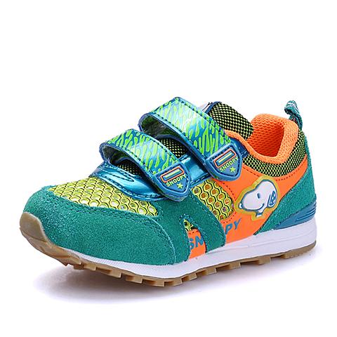 SNOOPY/史努比夏季新款男童女童小中童时尚透气网休闲鞋S715309