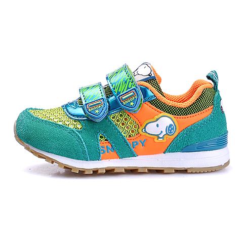 SNOOPY/史努比夏季新款男童女童小中童时尚透气网休闲鞋S715309