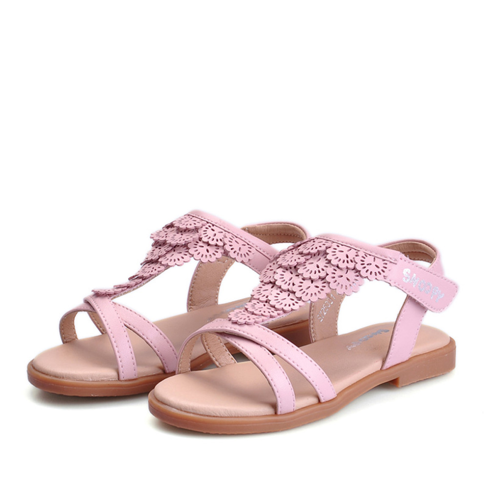 SNOOPY/史努比2015夏季新款凉鞋女童小中童清新时尚凉鞋S725331+725531