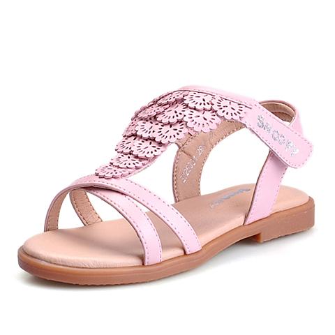 SNOOPY/史努比2015夏季新款凉鞋女童小中童清新时尚凉鞋S725331+725531