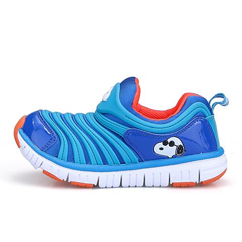 史努比/snoopy新款运动鞋男童女童时尚可爱毛毛虫鞋休闲鞋S815561