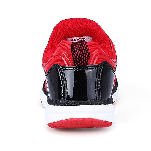 SNOOPY/史努比毛毛虫童鞋新款儿童运动鞋小中大童加毛保暖休闲鞋棉鞋S915371+S915571