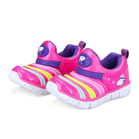 snoopy/史努比童鞋毛毛虫童鞋男童鞋女童鞋小中大童春儿童运动鞋舒适毛毛虫鞋S616901