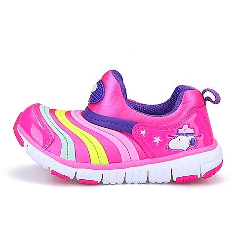 snoopy/史努比童鞋毛毛虫童鞋男童鞋女童鞋小中大童春儿童运动鞋舒适毛毛虫鞋S616901