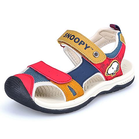 SNOOPY/史努比2016夏季男童潮流沙滩凉鞋S716YG825