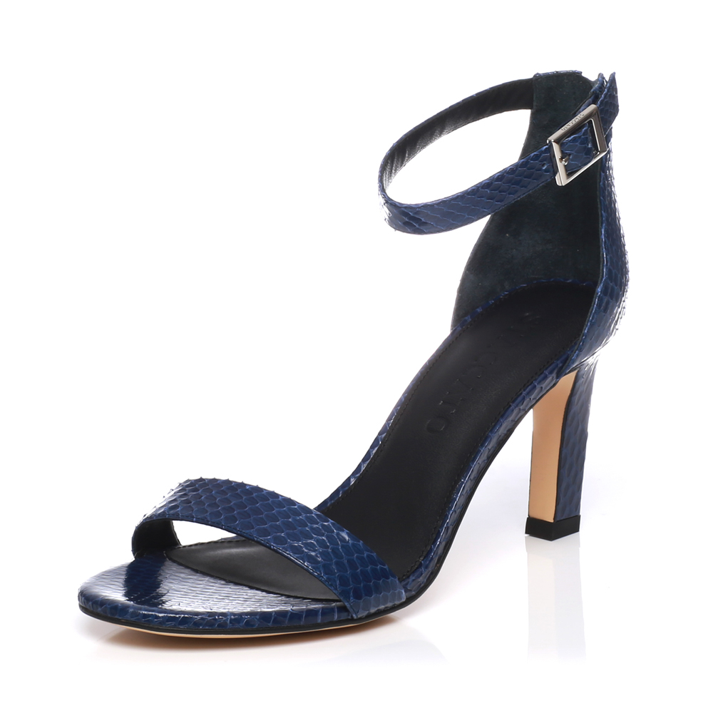 staccato/思加图夏季专柜同款蛇皮简约女凉鞋9vn16bl7