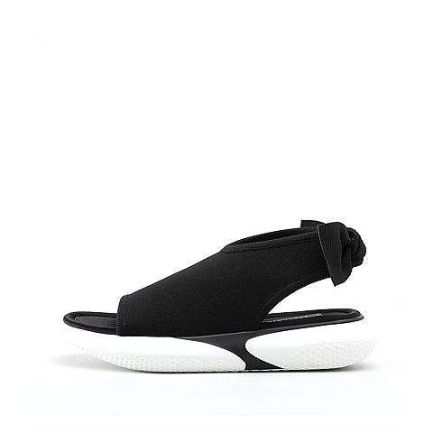 STACCATO/思加图2018年夏季专柜同款黑色后空飞织运动凉鞋9O103BL8