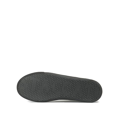 思加图2020春季新款休闲小白鞋系带街拍运动鞋女皮平底鞋9AY37AM0