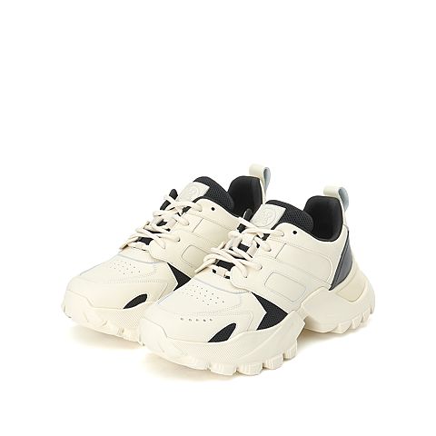 思加图2020春季新款休闲鞋街拍运动鞋女增高拼色老爹鞋子A2202AM0