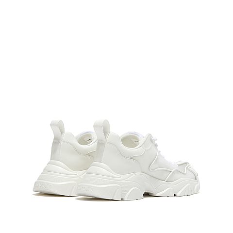 思加图喵喵怪2021春季新款老爹鞋女ins潮休闲运动小白鞋EAT03AM1