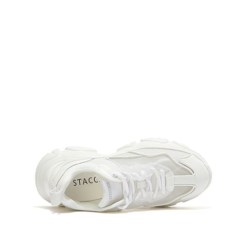 思加图喵喵怪2021春季新款老爹鞋女ins潮休闲运动小白鞋EAT03AM1