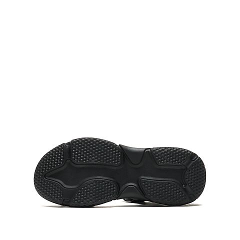 思加图2021夏季新款休闲运动凉鞋女厚底凉鞋魔术贴凉鞋B6406BL1