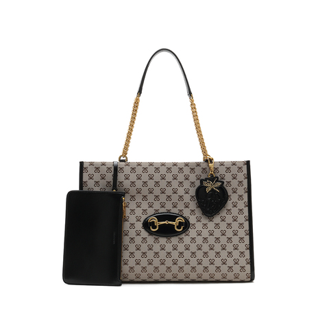 思加图2021秋季新款敞口时尚托特包单肩包手提包背提包X2440CX1