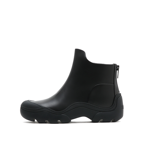 思加图2022冬季新款英伦风厚底低靴女皮靴子EFB10DD2