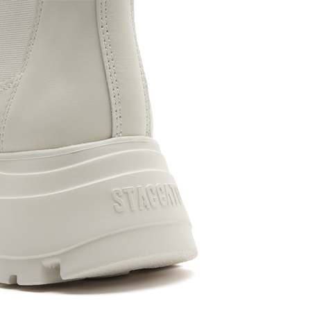 思加图2022冬季新款奶油鞋休闲厚底切尔西靴时装靴女中靴EFU03DZ2