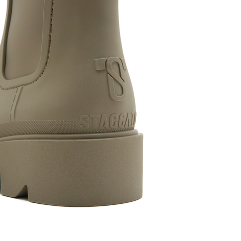 思加图2022冬季新款橡胶成型胶长靴高筒靴女靴EEY17DG2