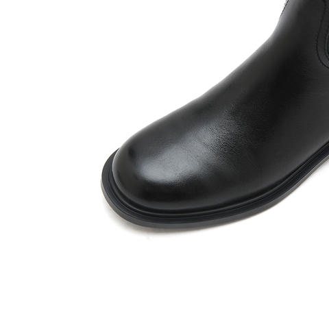 思加图2022冬季新款时装靴长靴高筒靴女皮靴EFD06DC2