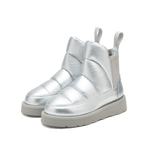 思加图2022冬季新款时尚保暖毛里雪地靴时装短靴女靴D9103DD2
