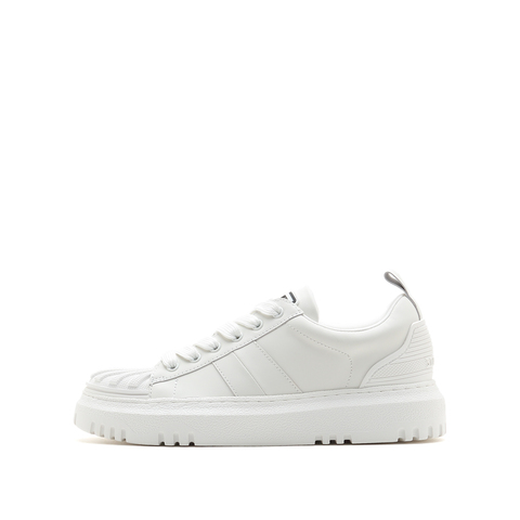 思加图2022秋季新款系带厚底板鞋圆头休闲鞋单鞋女皮鞋9AY70CM2