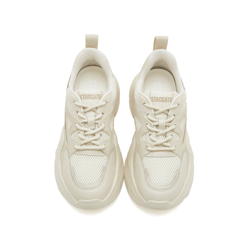 思加图2023春季新款时尚老爹鞋厚底休闲鞋运动鞋女鞋ECE36AM3