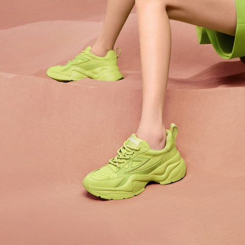 思加图2023春季新款时尚老爹鞋厚底休闲鞋运动鞋女鞋ECE36AM3