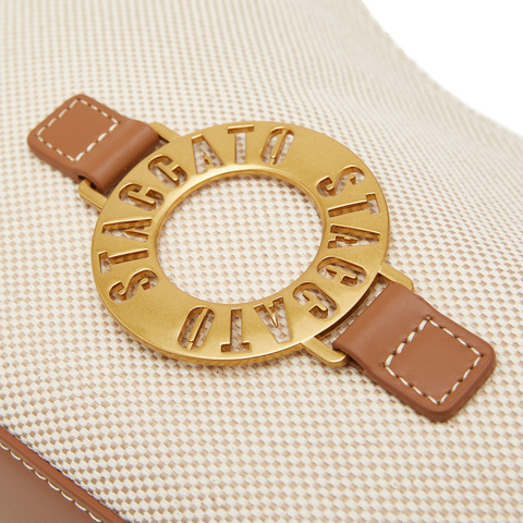 思加图2023春季新款时尚流苏腋下包手拎包单肩包X2844AX3