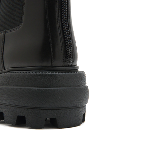 思加图2023冬季新款甜酷厚底切尔西靴烟筒靴女中靴D1531DZ3